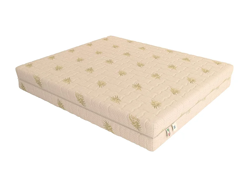 Materasso Memory Dream Singolo con Rivestimento in Aloe Vera, Memory 5 cm, misura 90x200 cm