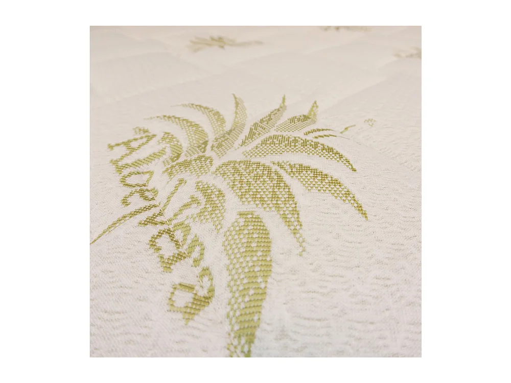 Materasso Lattice Alto 18 cm Lattice 100% 16 cm con Fodera Aloe Vera Singolo misura 90x200 cm