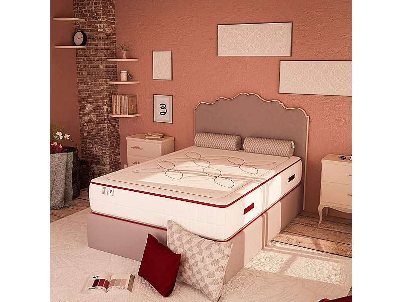 Materasso Memory Grand Amour H30 Singolo Memory 4 cm, Sfoderabile, 80x200 cm
