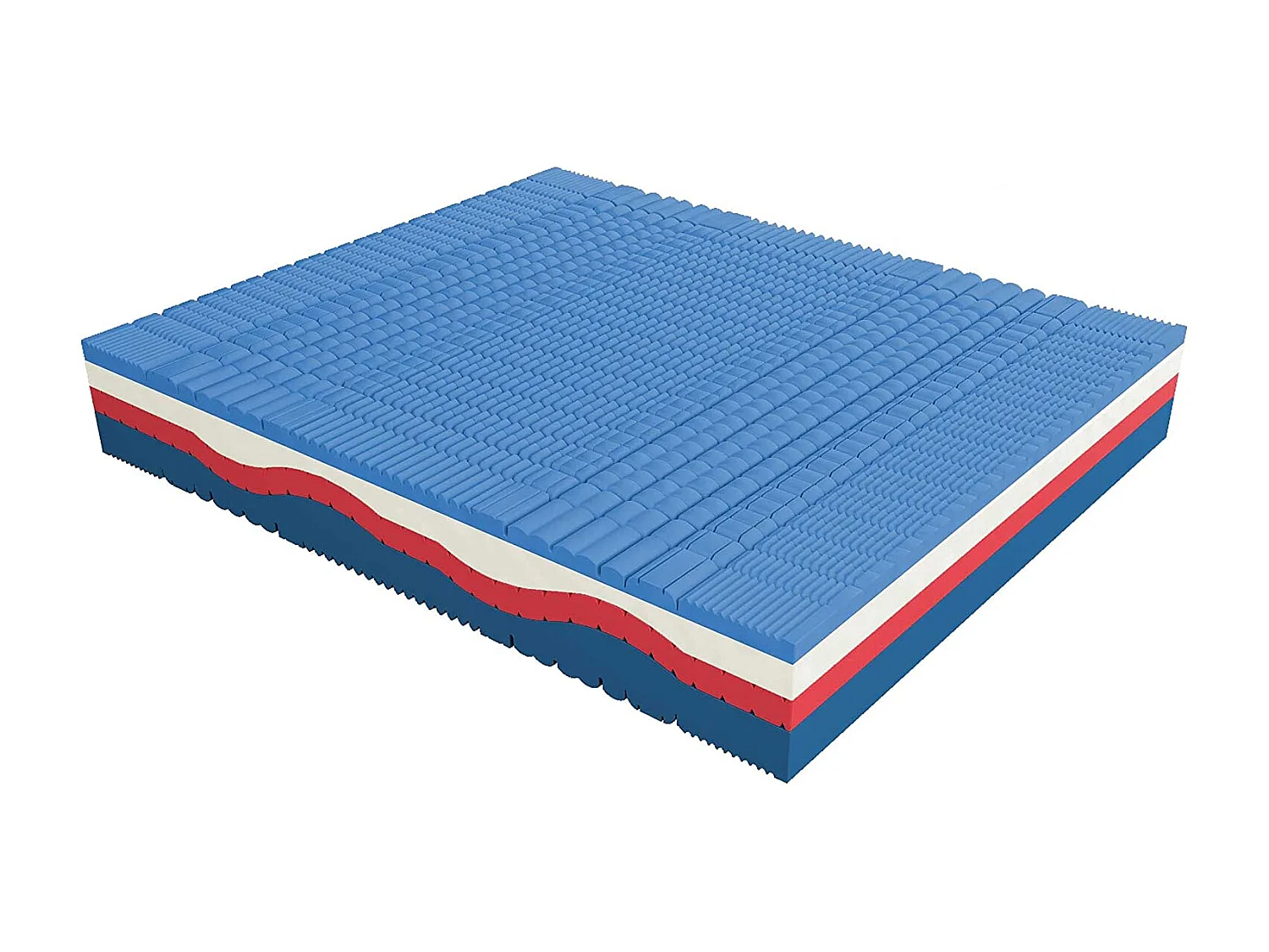 Materasso Memory Foam Sweet Dispositivo Medico Detraibile, Piazza e mezza misura 120x190 cm