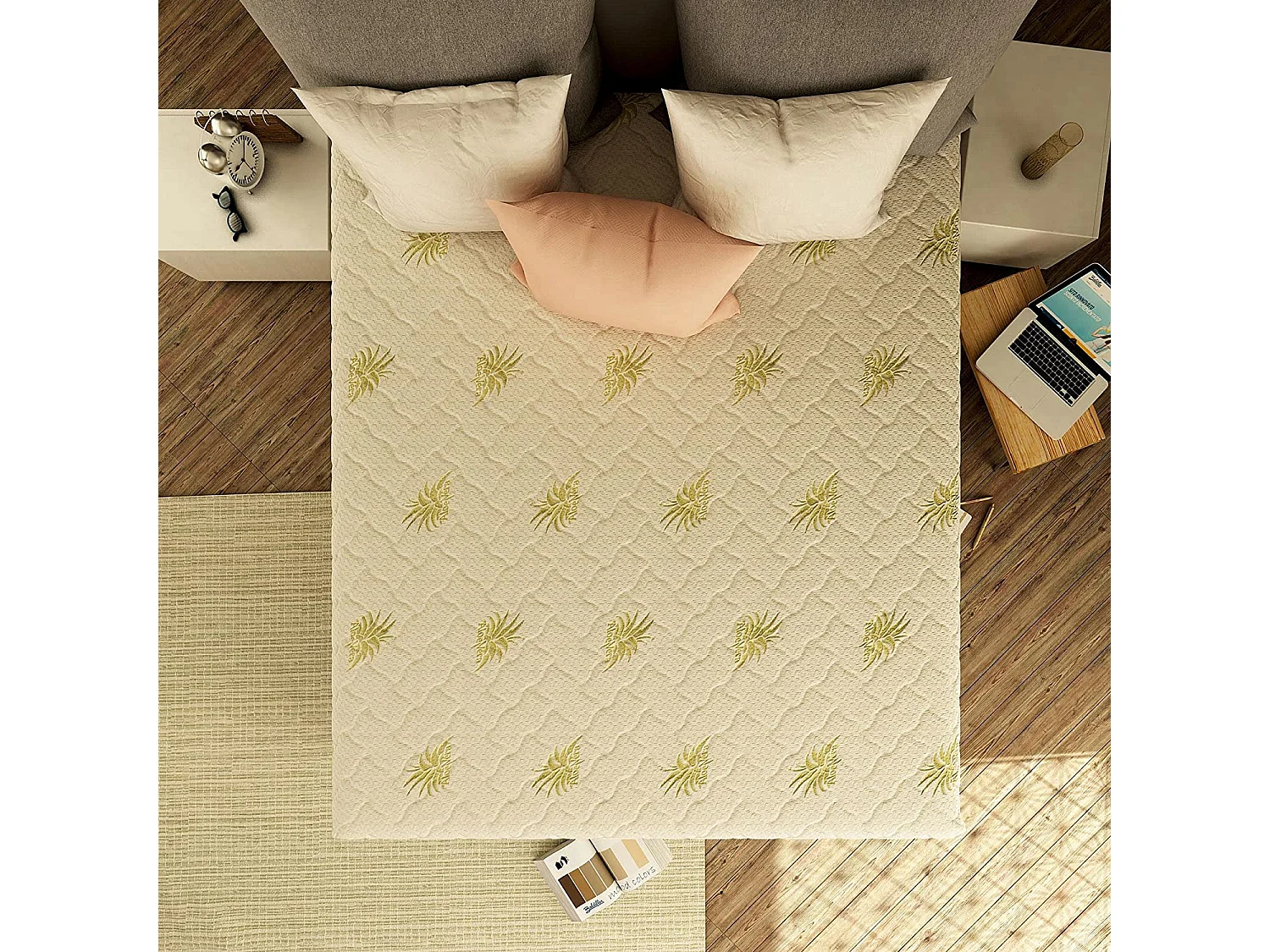 Materasso Memory Foam Sweet Dispositivo Medico Detraibile, Matrimoniale misura 160x200 cm