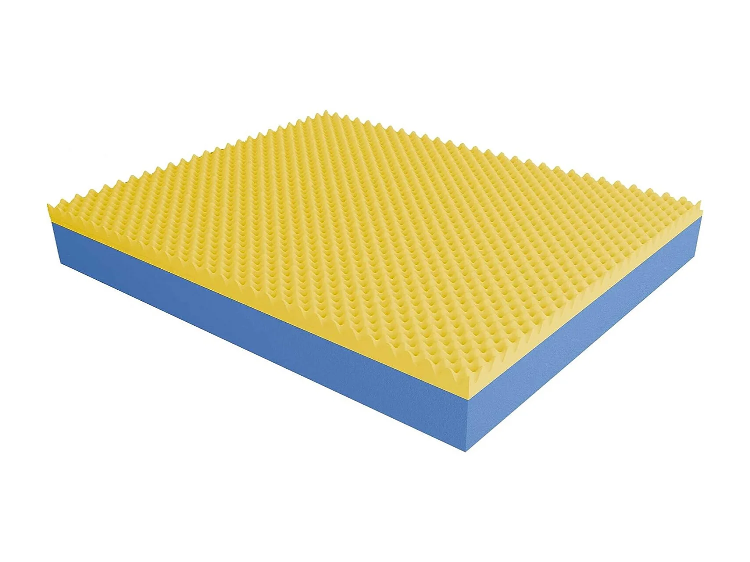 Materasso Memory Foam 25 cm Duck con fodera Aloe Vera Matrimoniale misura 140x200 cm
