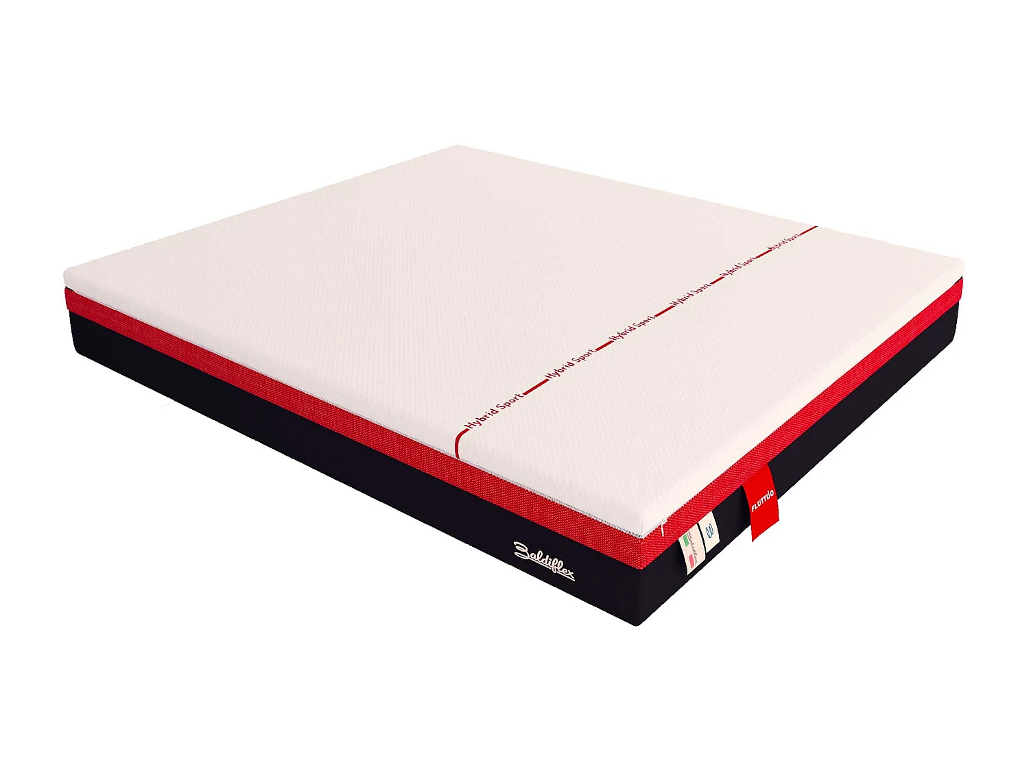 Materasso 3000 Molle Micro e Memory 5 cm Hybrid Fluttuo Singolo misura 100x200 cm