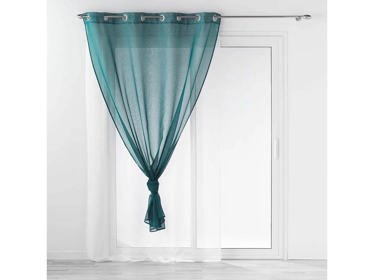 Cortinas dobles de colores