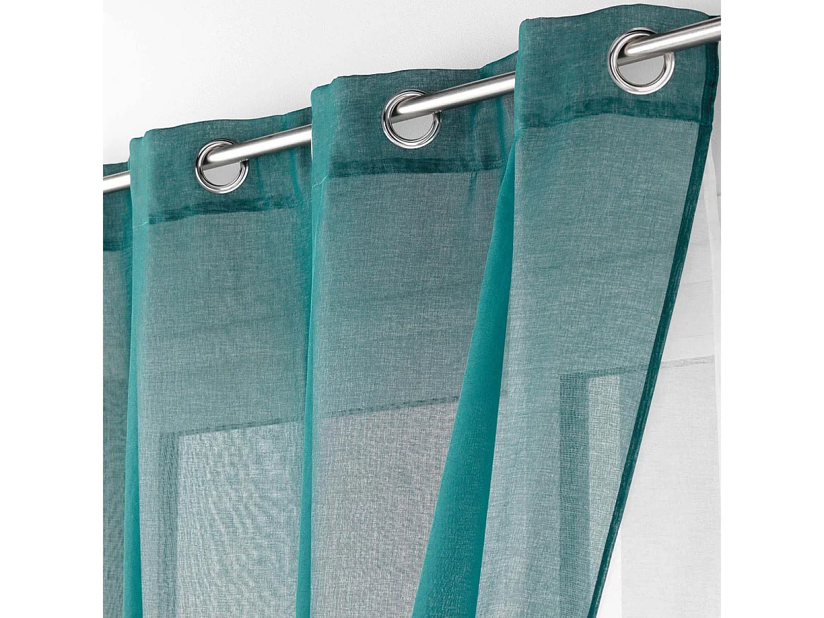 Cortinas dobles de colores