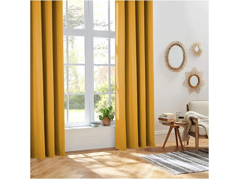 Cortina térmica y aislante lisa