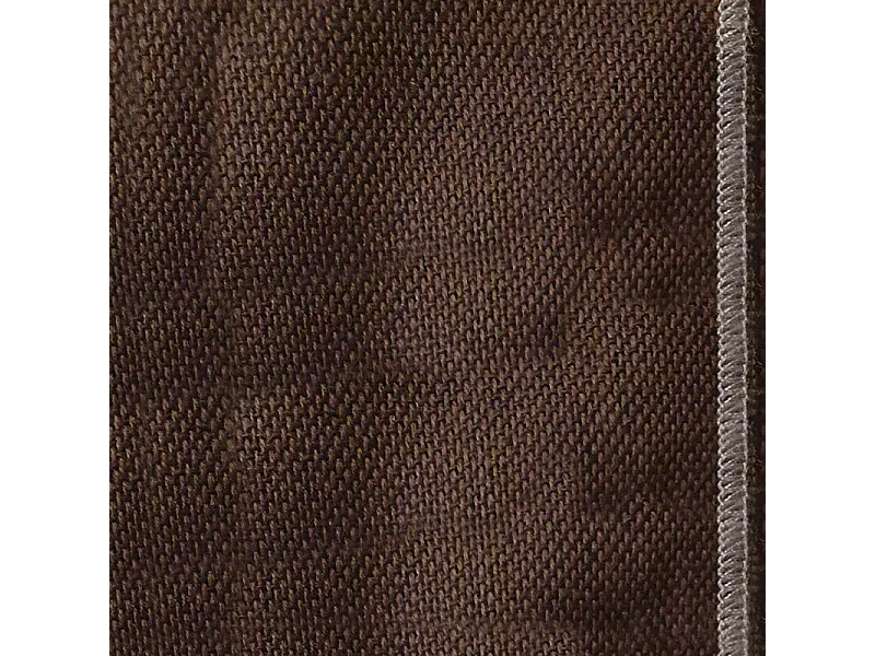 Lot de 6 sets de table, lin et coton brun 36 x 48 cm - CONSTELLA 9048