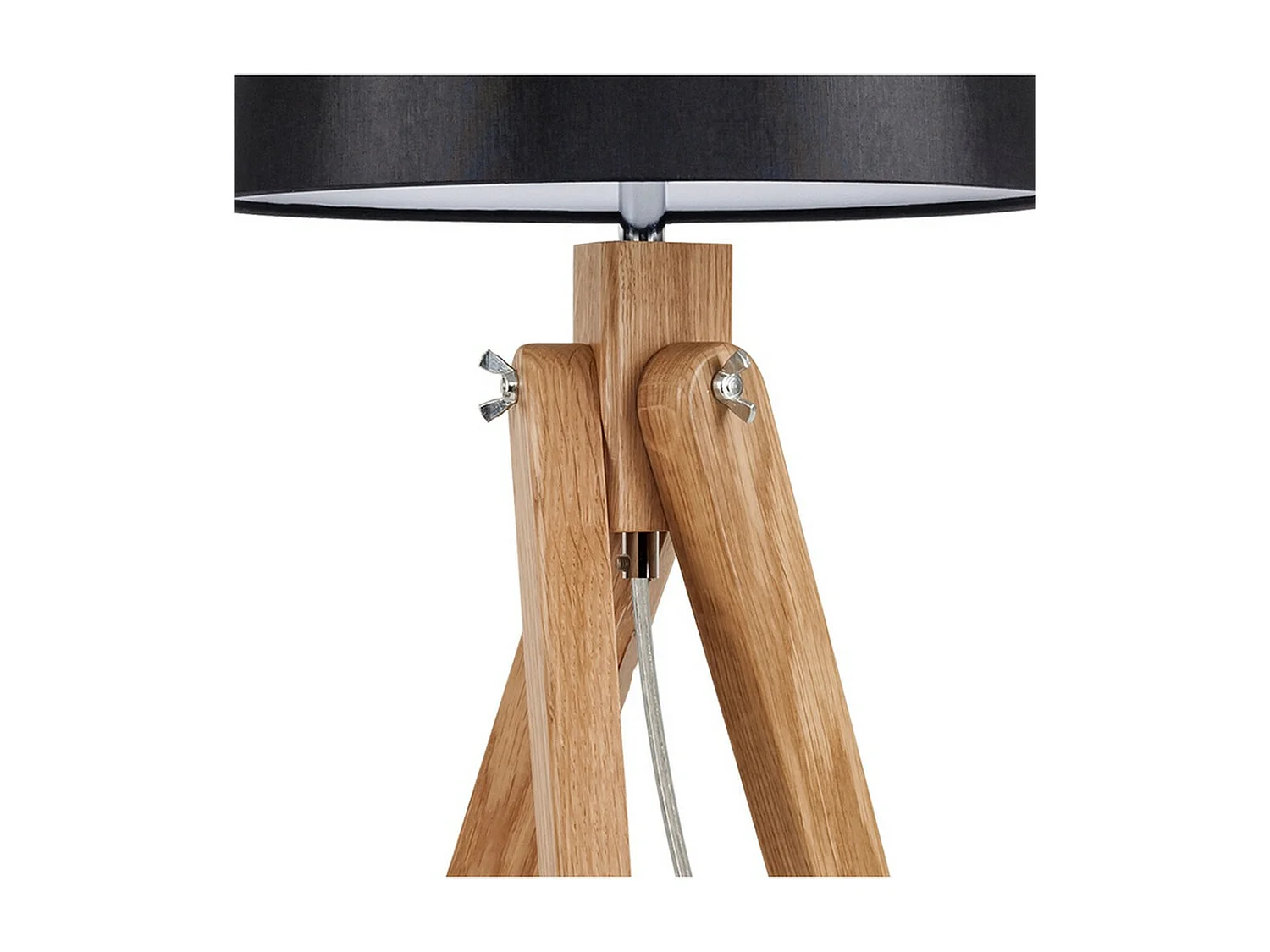 Lampada da Tavolo Sambre, Marrone, 30x30x63 cm, EPIKASA