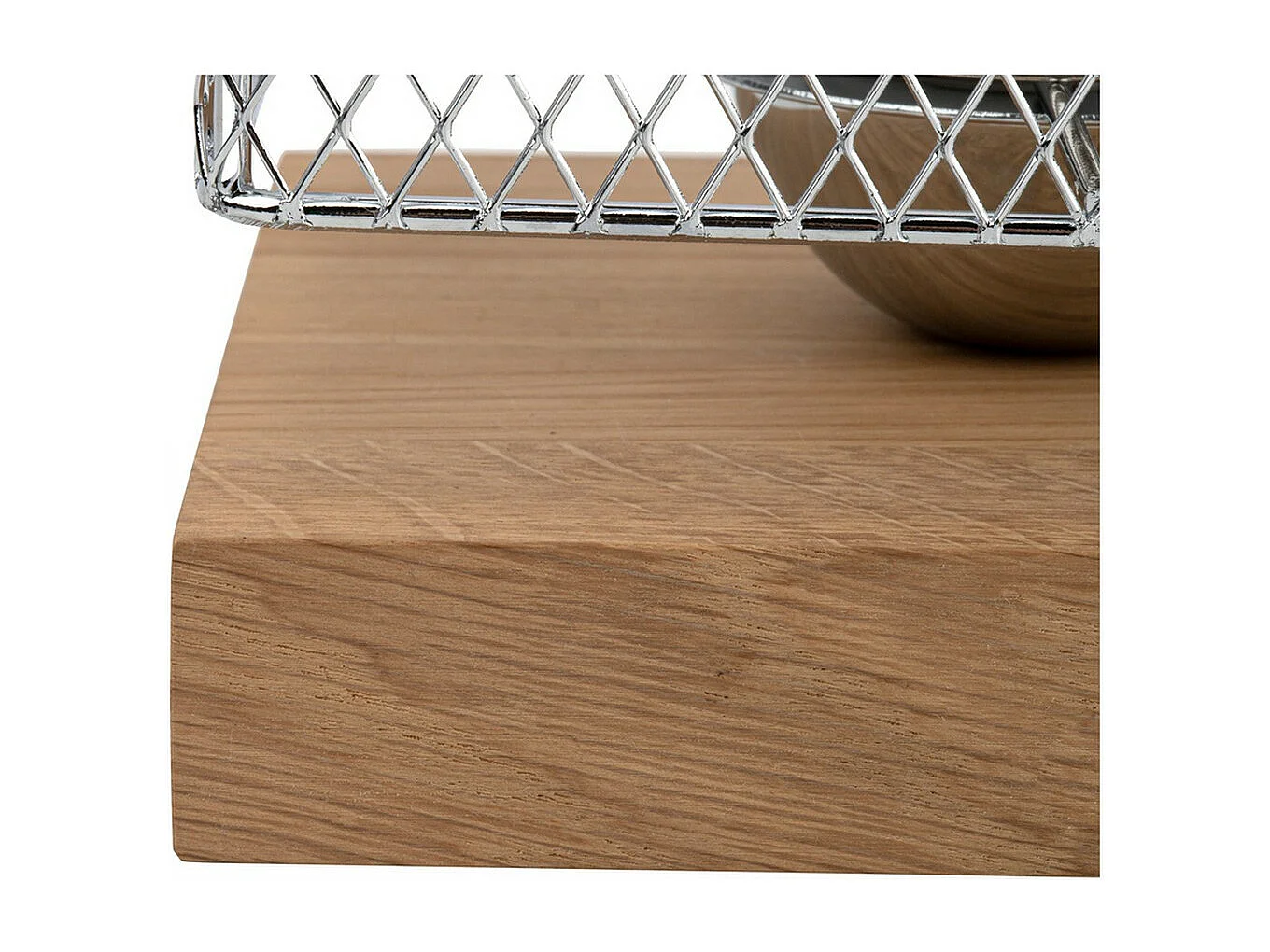 Lampe à Poser Ulla, Marron, 13,5x13,5x21 cm, EPIKASA