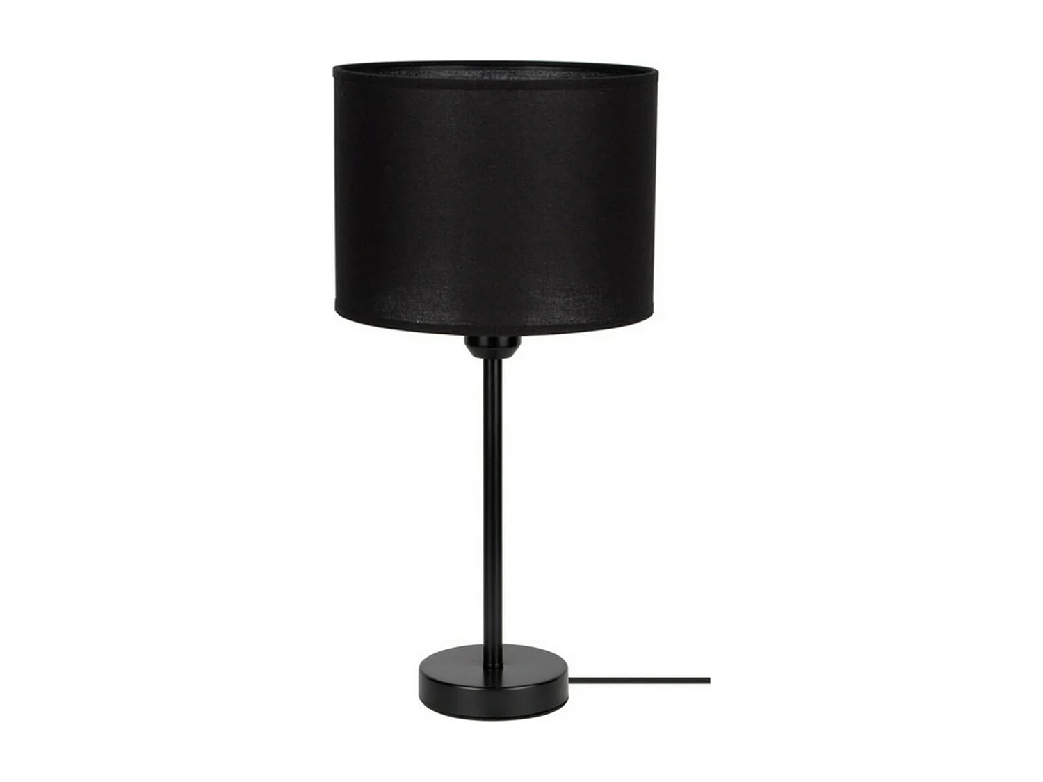 Lampe à Poser Gianni, Noir, 25x25x48,5 cm, EPIKASA
