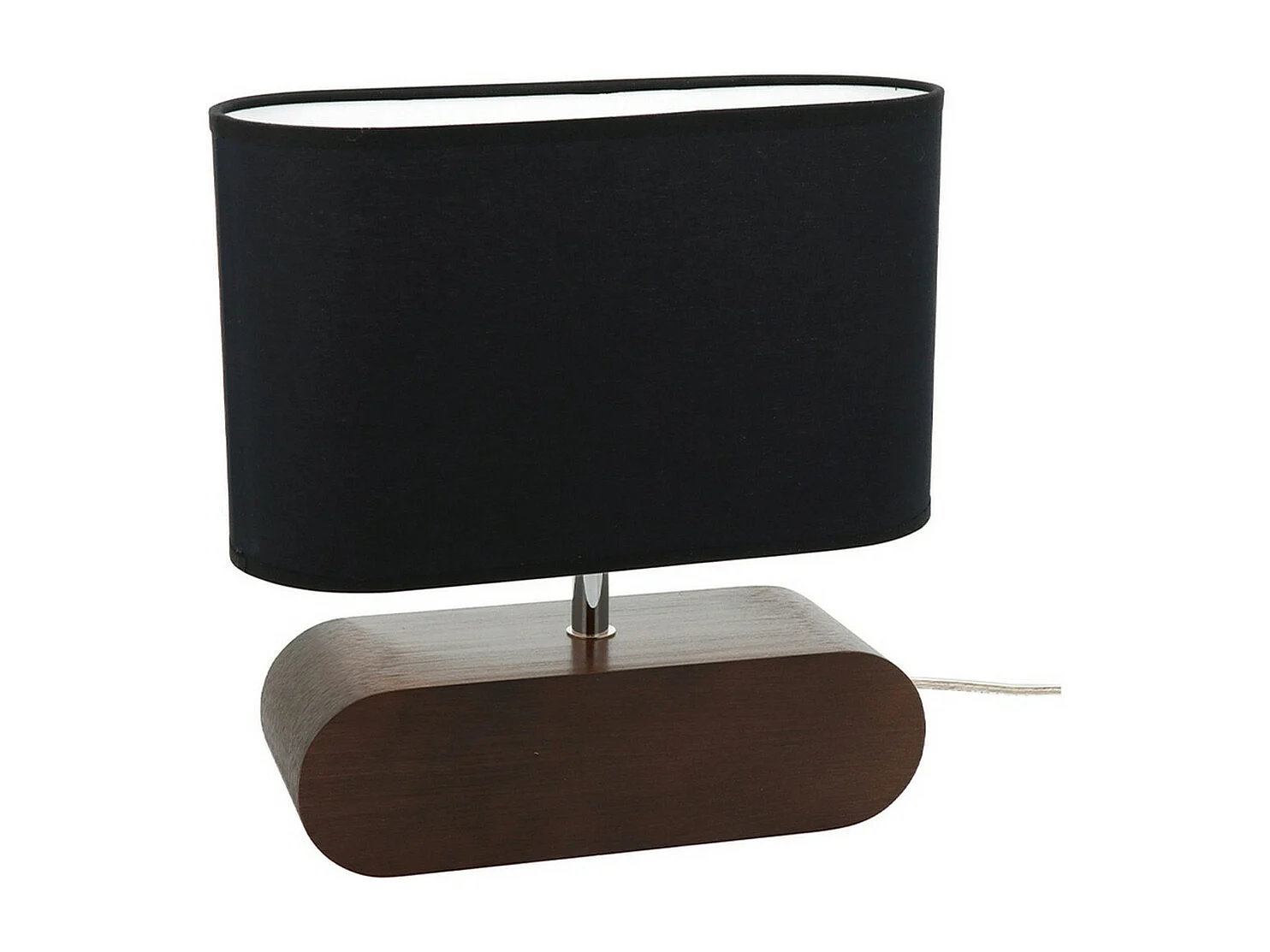 Lampada da Tavolo Cares, Marrone, 12x30x31 cm, EPIKASA