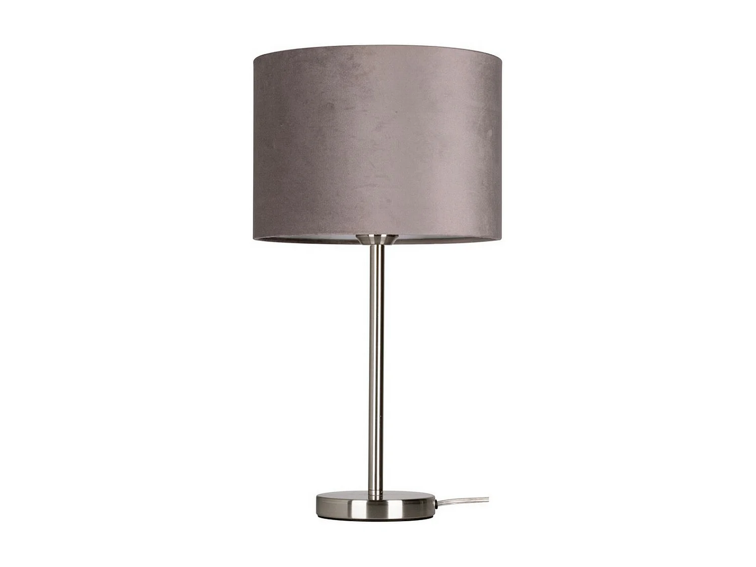 Lampe à Poser Esla, Gris, 25x25x49 cm, EPIKASA