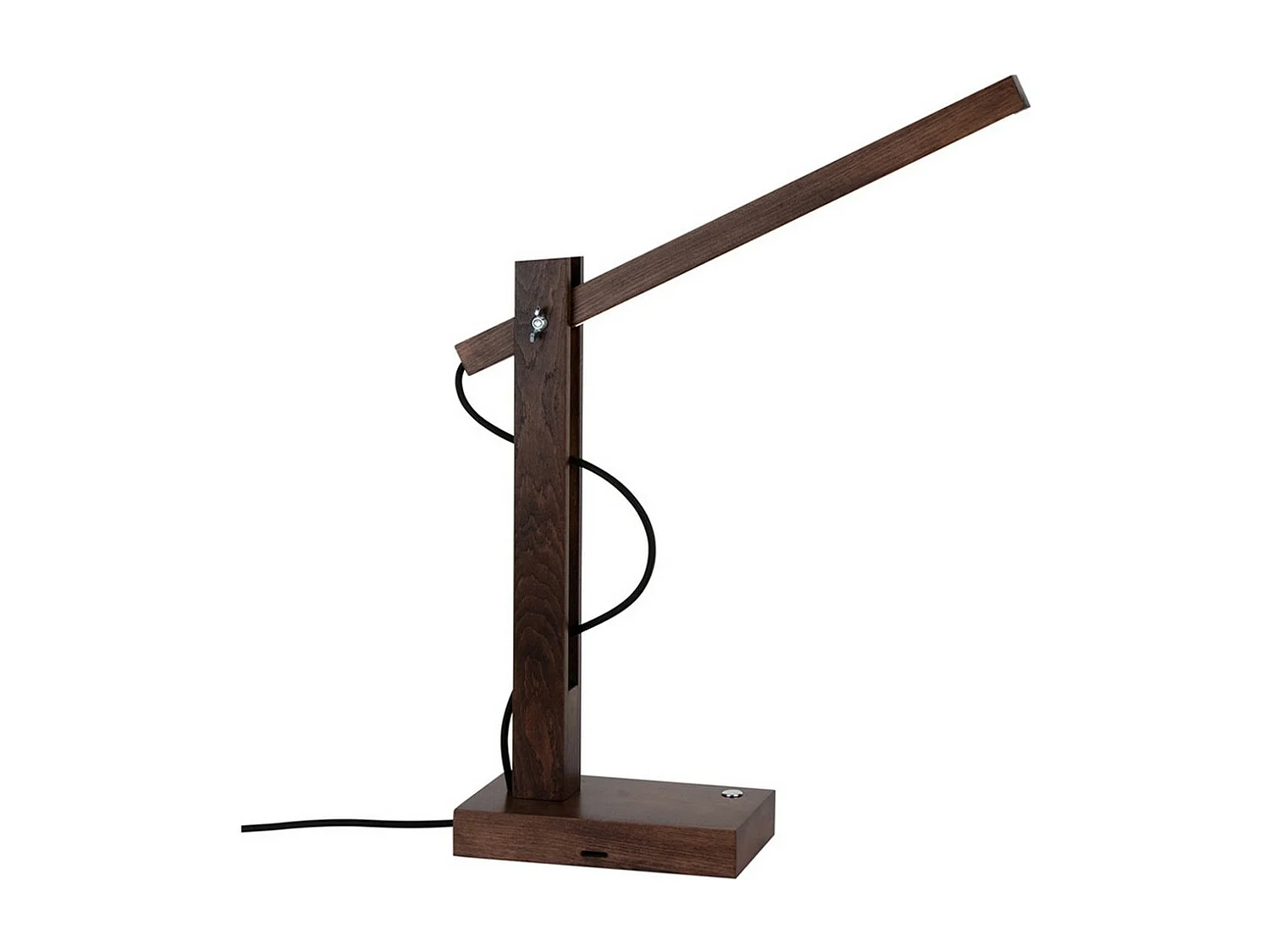 Lampa Stołowa Ardila, Brązowy, 45x12,5x60 cm, EPIKASA