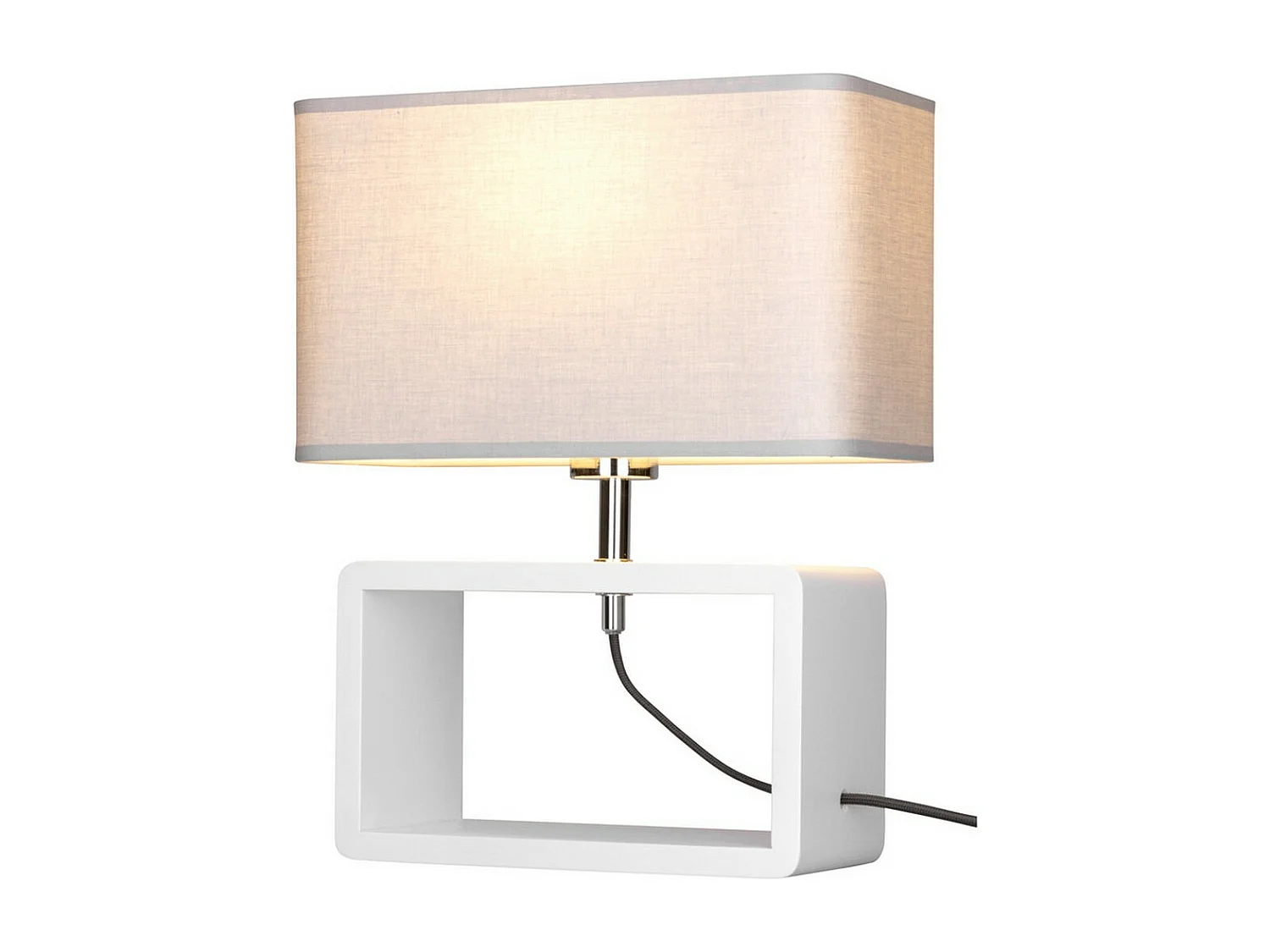 Tafellamp Artes, Wit, 15x30x45 cm, EPIKASA