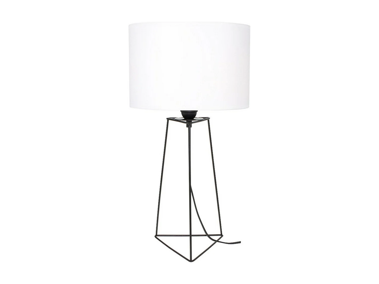 Candeeiro de Mesa Deva, Preto, 30x30x49 cm, EPIKASA