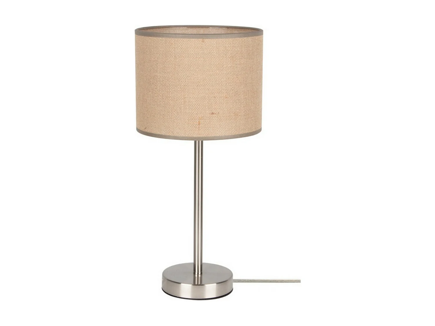 Lampe à Poser Gianni, Beige, 20x20x45 cm, EPIKASA