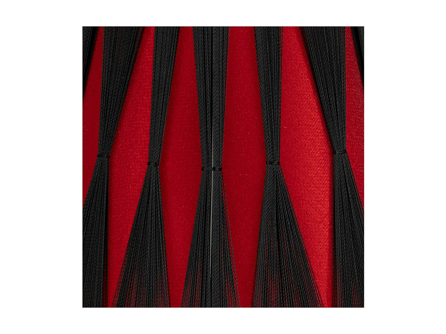 Candeeiro de Mesa Gallego, Vermelho, 14x14x27 cm, EPIKASA