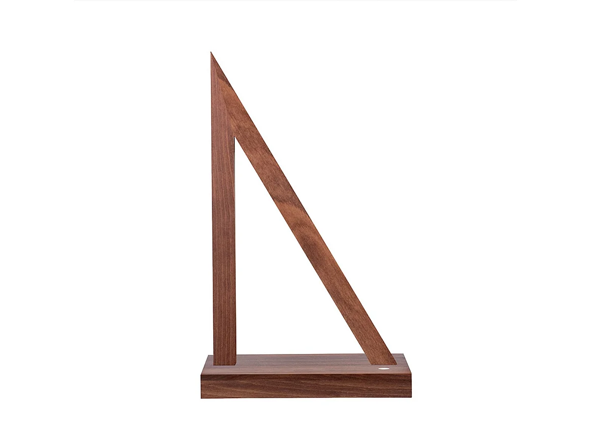 Candeeiro de Mesa Yukon, Castanho, 26,5x13x44 cm, EPIKASA