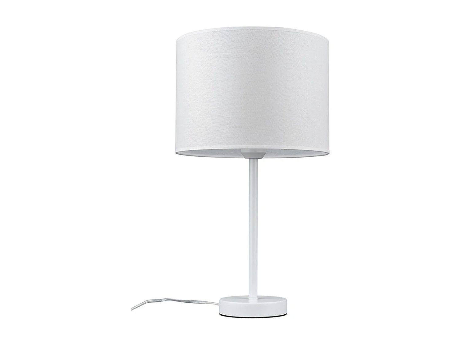 Lampe à Poser Gianni, Blanc, 25x25x48,5 cm, EPIKASA