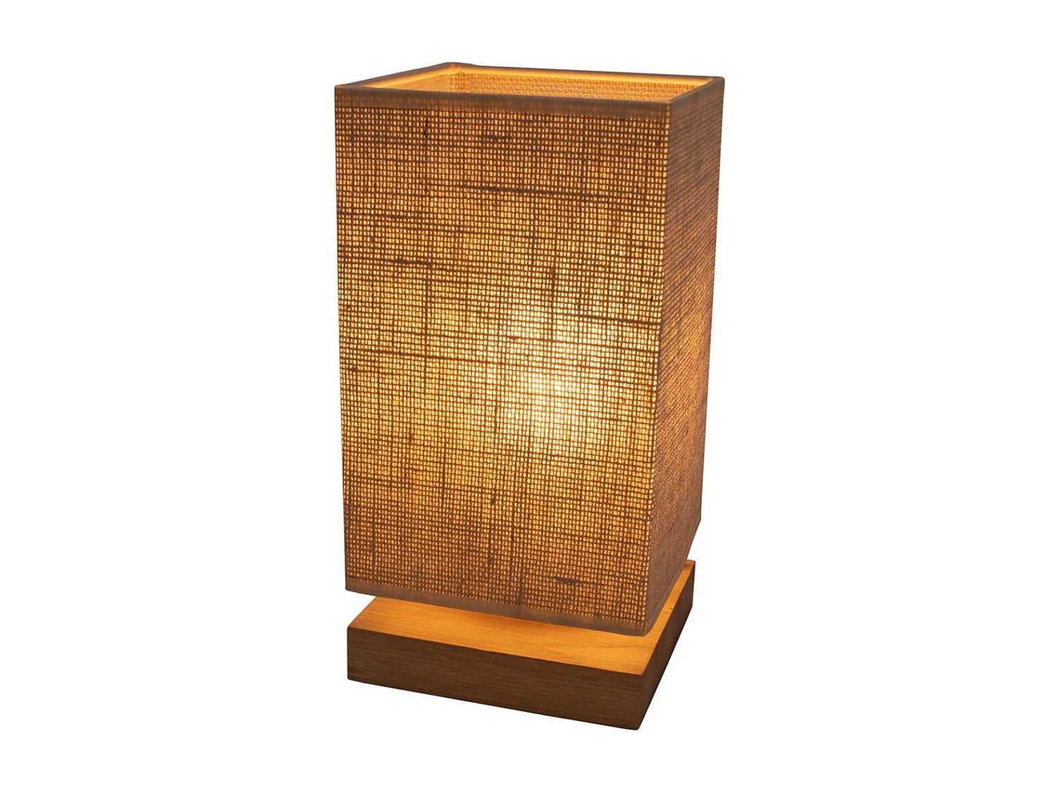 Candeeiro de Mesa Gediz, Bege, 12x12x24 cm, EPIKASA