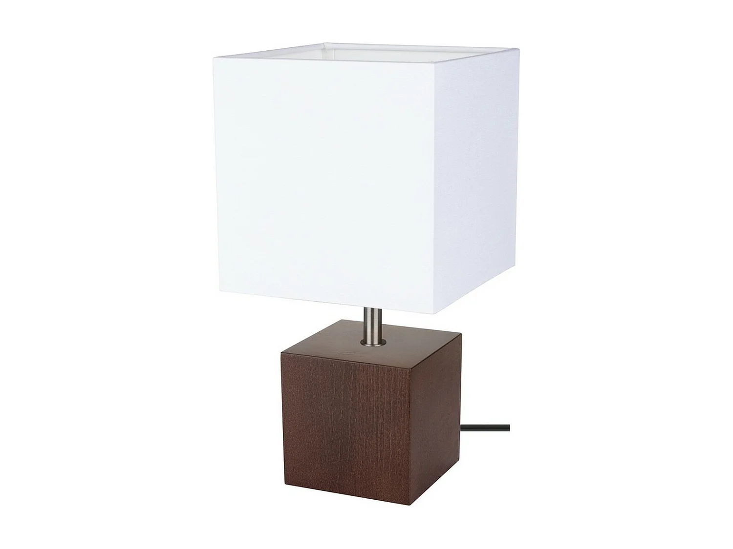 Lampada da Tavolo Mure, Marrone, 15x15x30 cm, EPIKASA