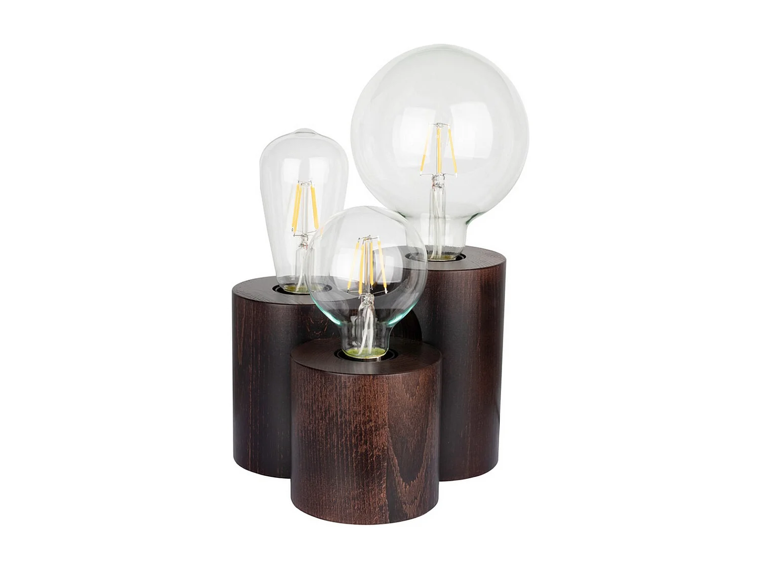 Candeeiro de Mesa Mayotte, Castanho, 19,5x19,5x15 cm, EPIKASA