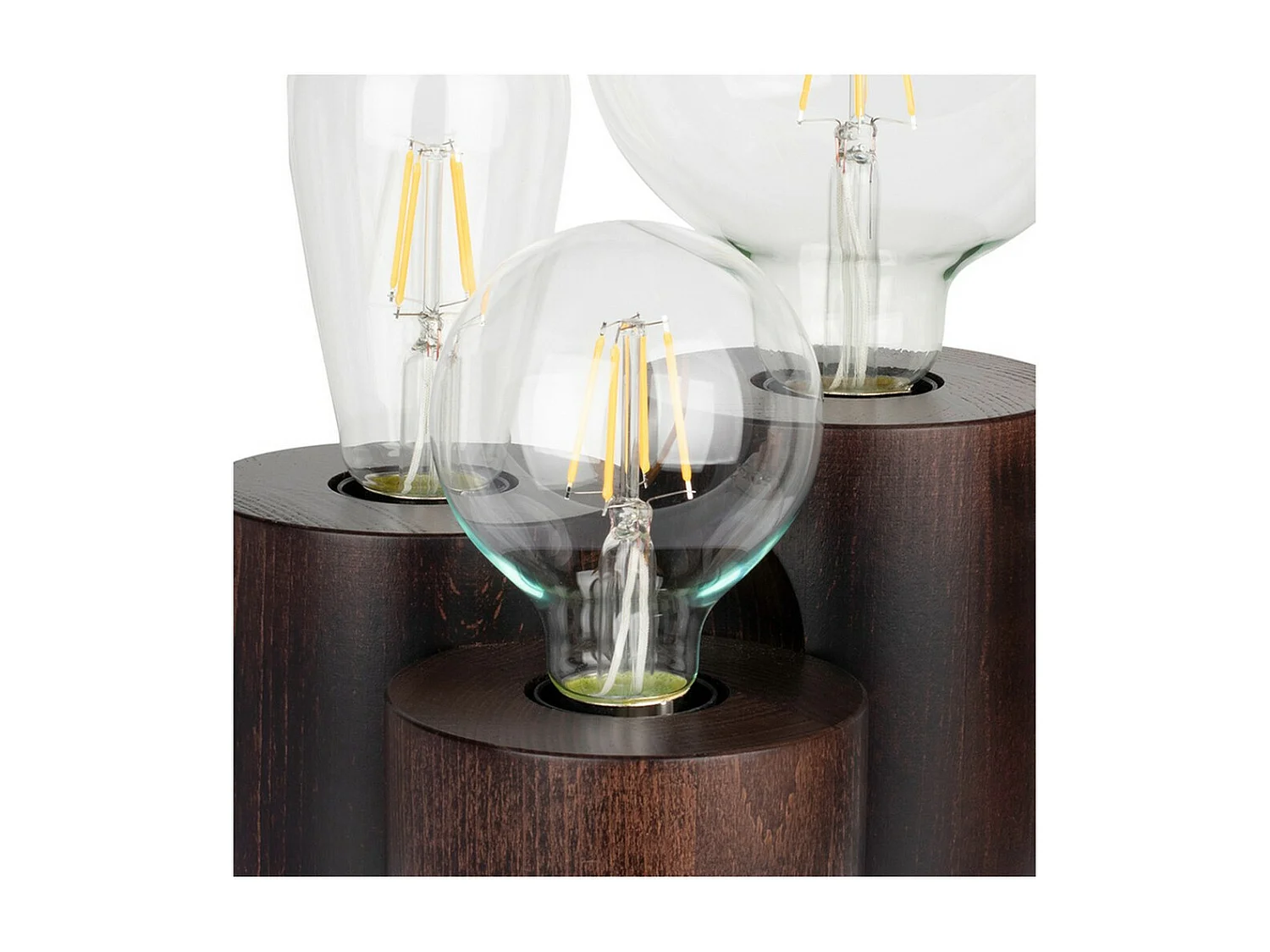 Candeeiro de Mesa Mayotte, Castanho, 19,5x19,5x15 cm, EPIKASA