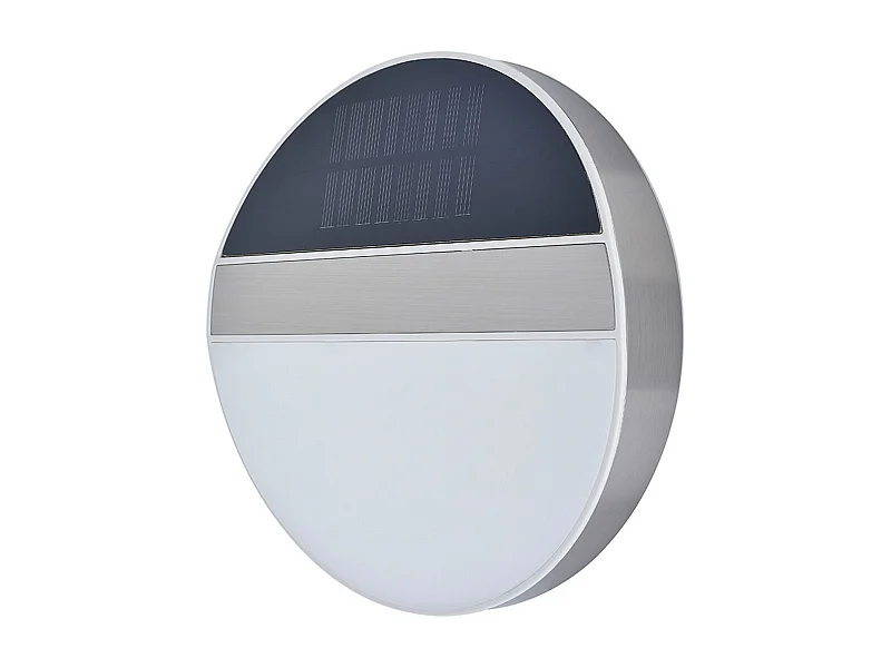 Buitenlamp Somois, Zilver, 22x22x4 cm, Epikasa