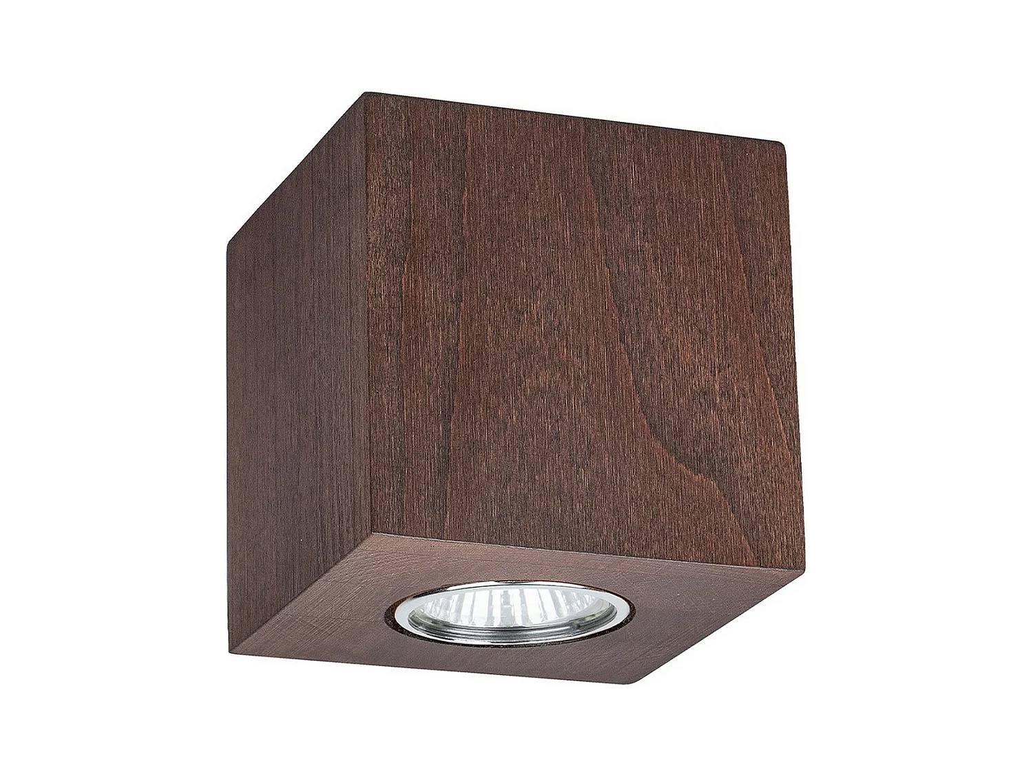 Spot d'Intérieur Gila, Marron, 10x10x10 cm, EPIKASA