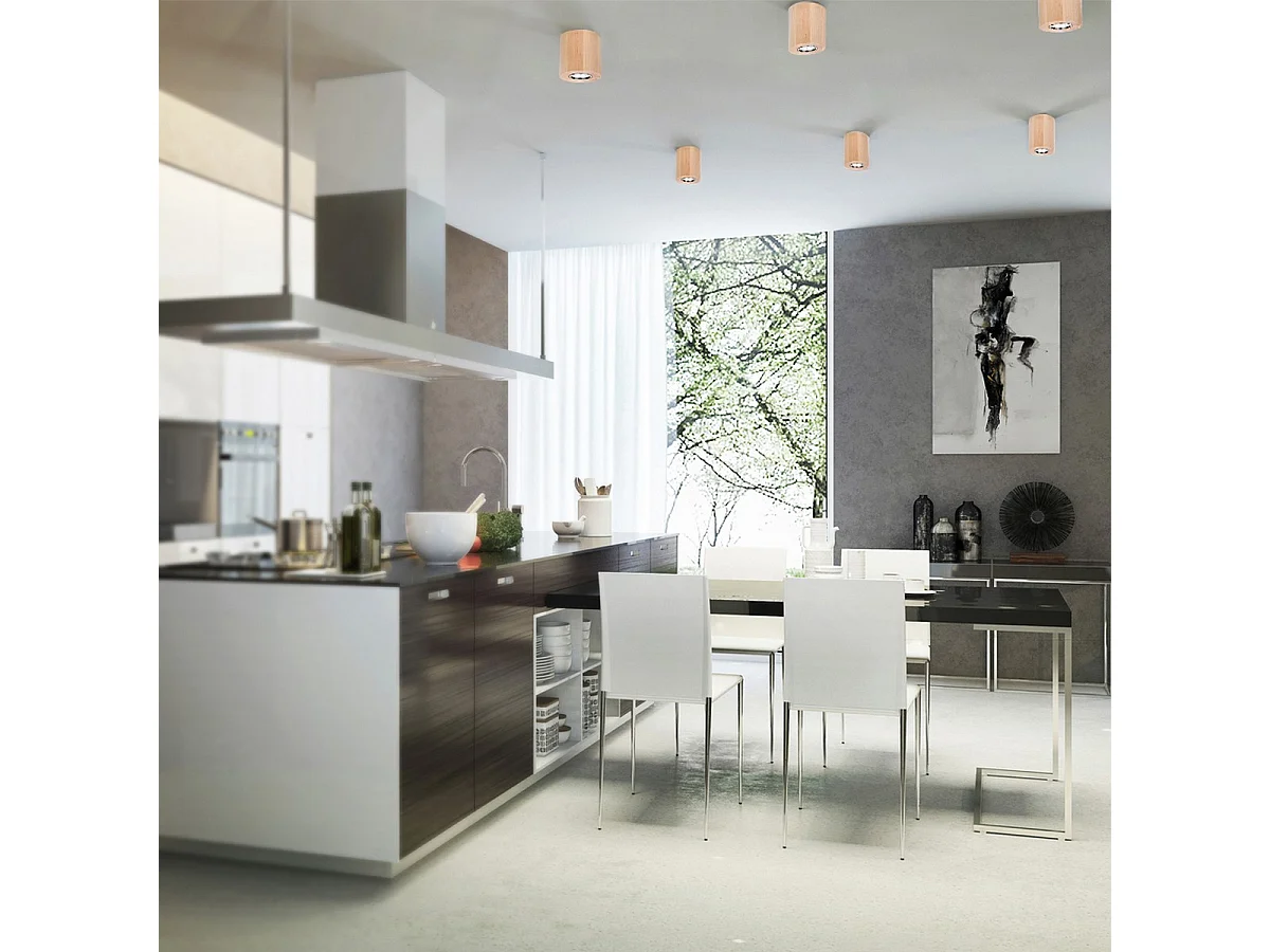 Lampa Punktowa Gila, Brązowy, 10x10x10 cm, EPIKASA