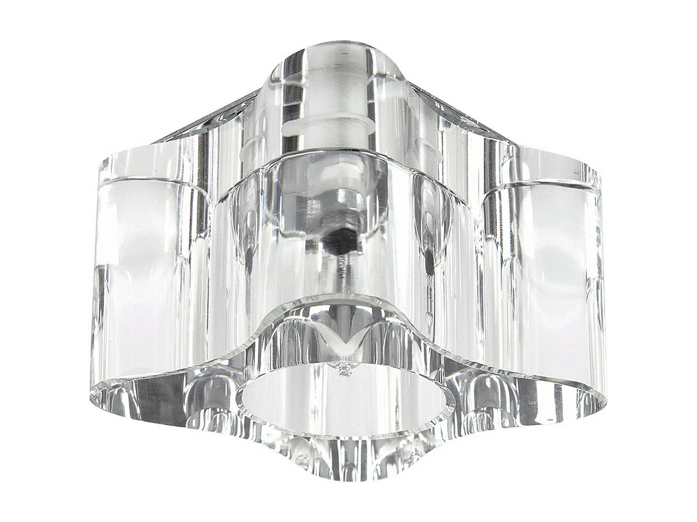 Faretto Kromme, Argento, 8x8x6 cm, EPIKASA