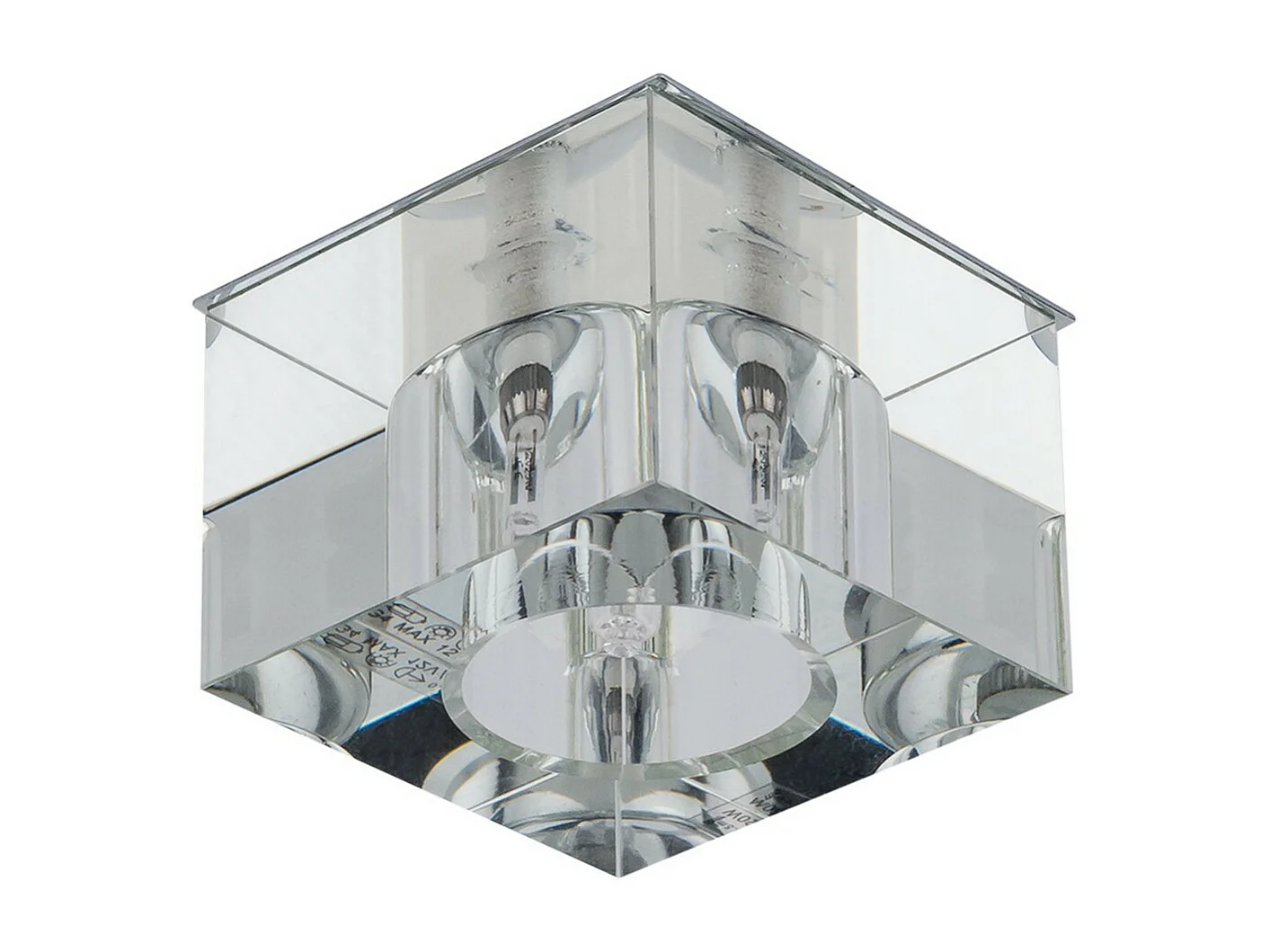 Faretto Kromme, Argento, 7x7x5 cm, EPIKASA