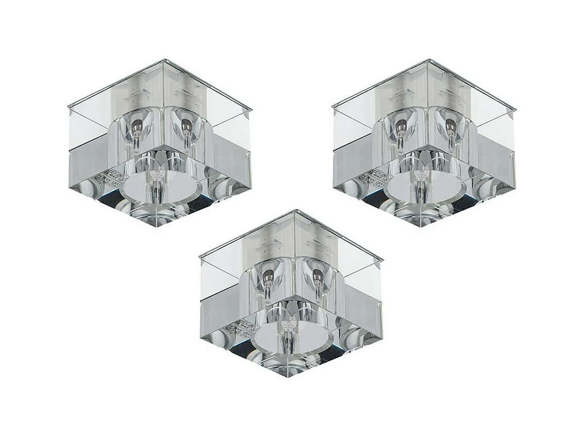 Spot d'Intérieur Kromme, Argent, 7x7x5 cm, EPIKASA