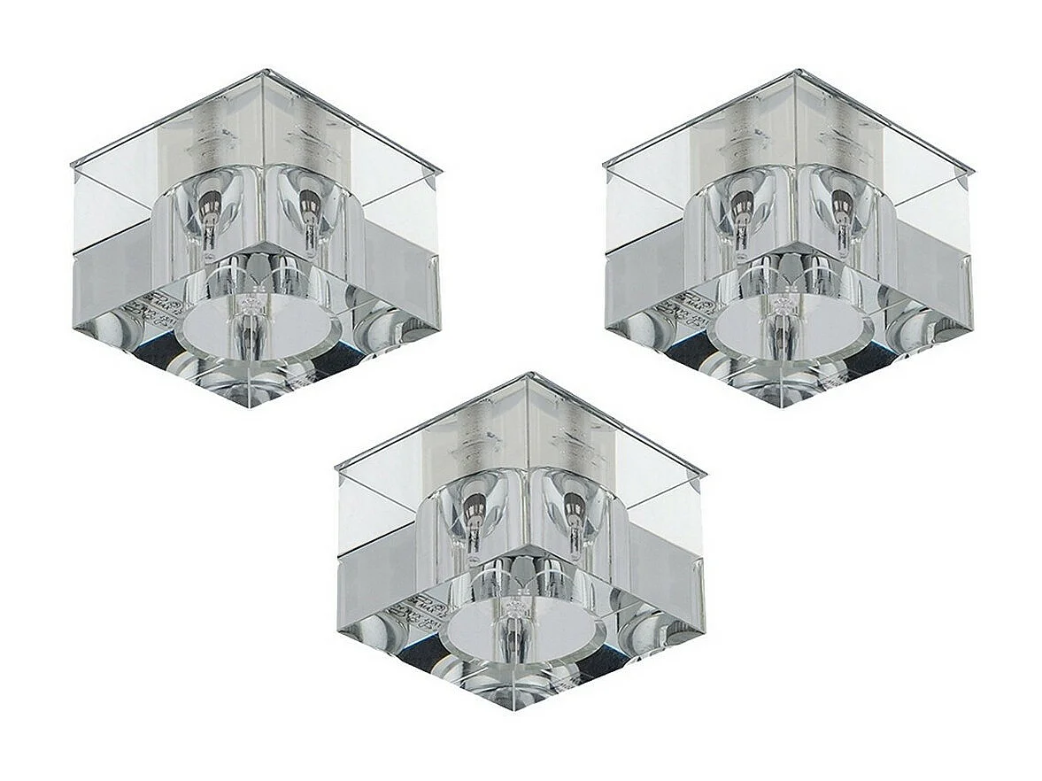 Lampa Punktowa Kromme, Srebrny, 7x7x5 cm, EPIKASA