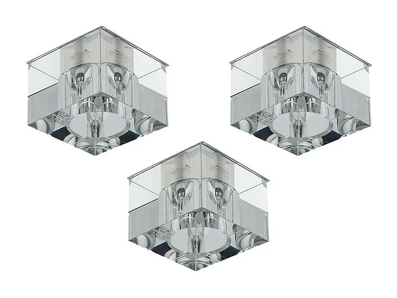 Spot Kromme, Zilver, 7x7x5 cm, EPIKASA