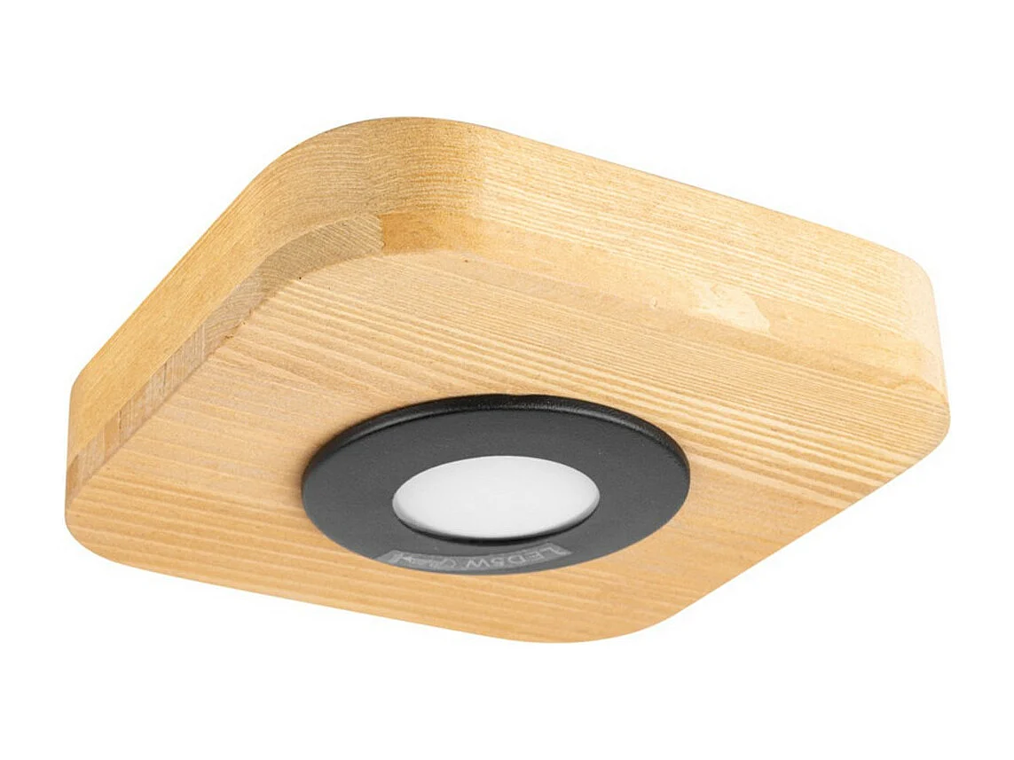 Lampa Punktowa Antimo, Brązowy, 14x14x3,5 cm, EPIKASA