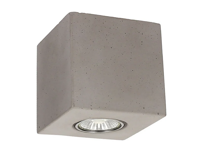 Spot d'Intérieur Gila, Gris, 10x10x10 cm, EPIKASA