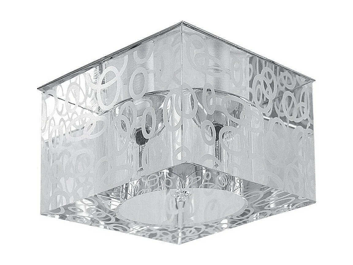 Spot Kromme, Zilver, 7x7x5 cm, EPIKASA