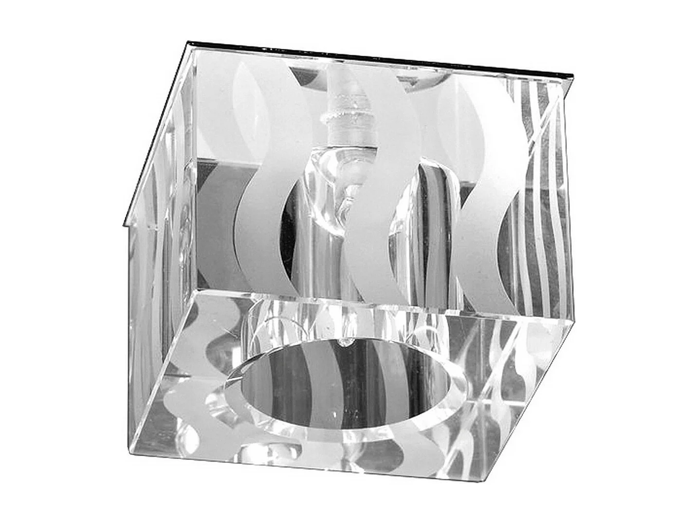 Lampa Punktowa Kromme, Srebrny, 7x7x6,7 cm, EPIKASA