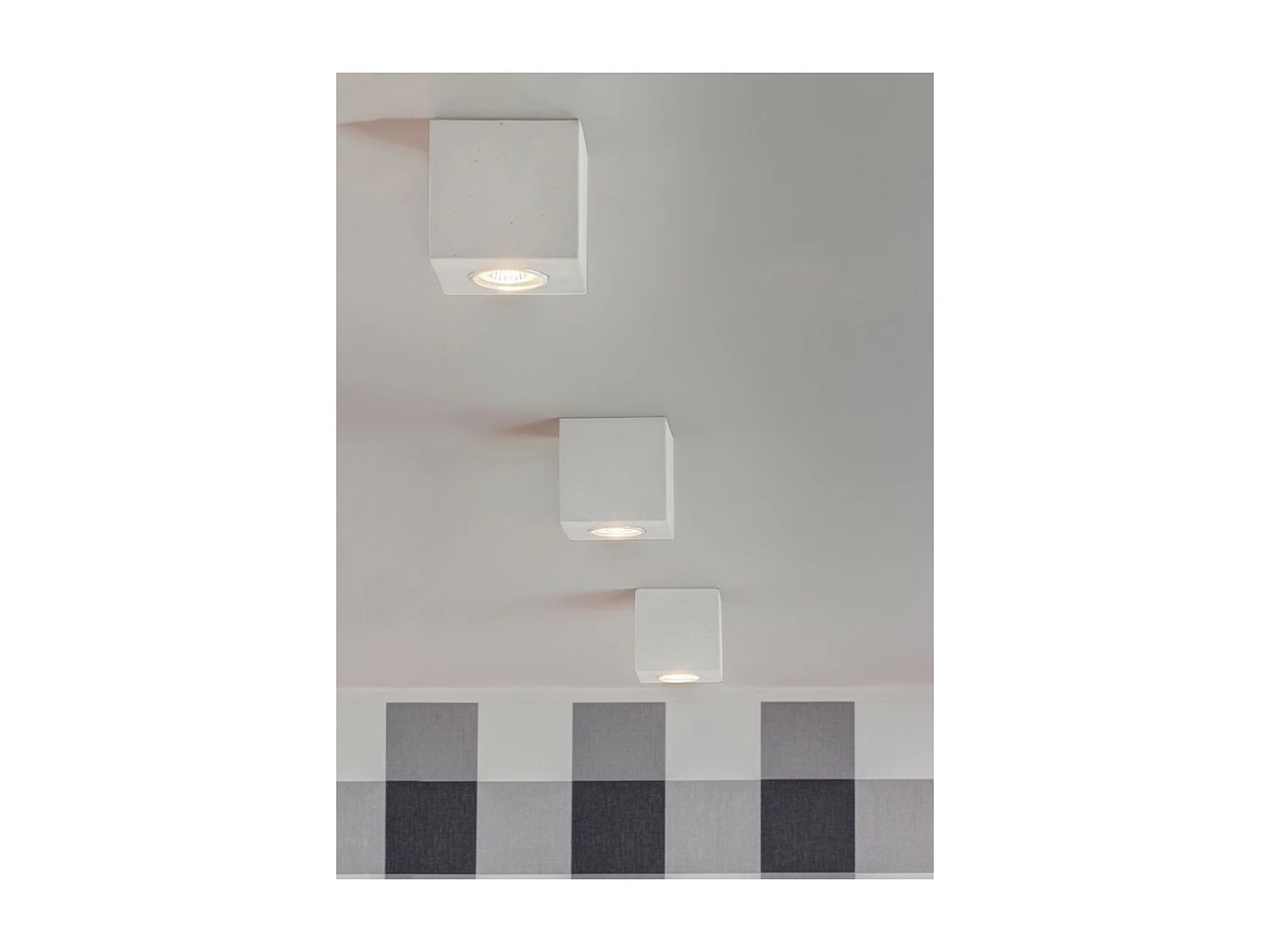 Spot Gila, Wit, 10x10x10 cm, EPIKASA