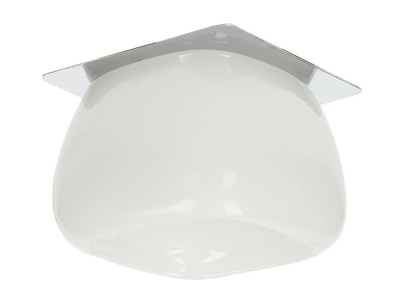 Foco Zaan, Blanco, 8,5x8,5x7 cm, EPIKASA