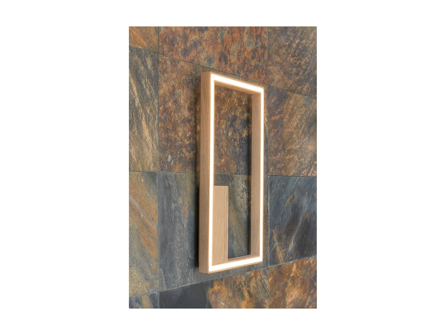 Applique Ter, Marron, 4,5x32x52 cm, EPIKASA