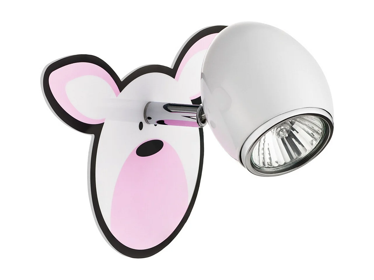 Candeeiro de Parede Baby, Branco, 20x14x14,5 cm, EPIKASA