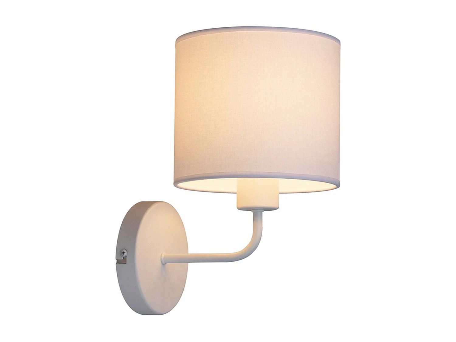 Candeeiro de Parede Prosna, Branco, 17x23x28 cm, EPIKASA