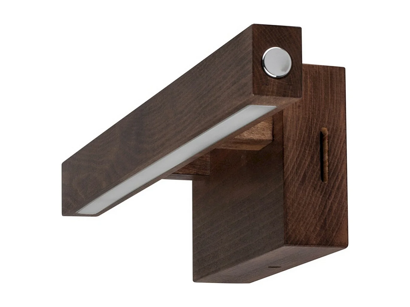 Candeeiro de Parede Colorado, Castanho, 40x9,5x10 cm, EPIKASA