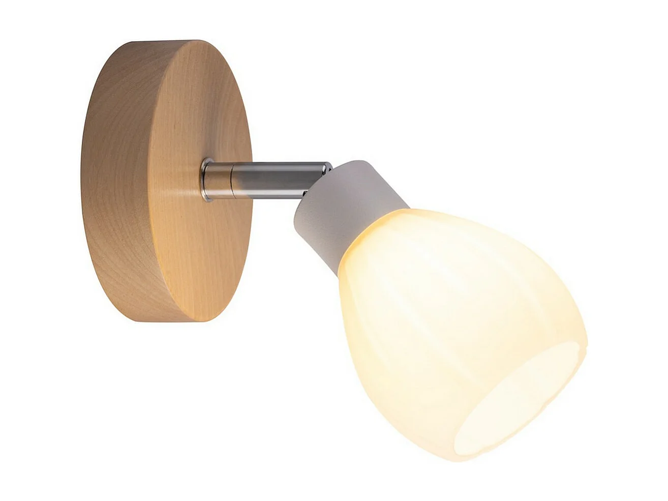 Applique Alessio, Marron, 10x10x20 cm, EPIKASA