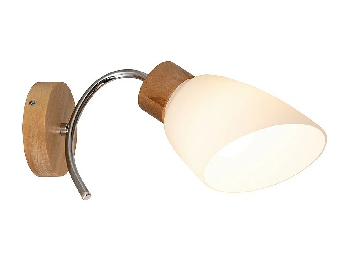 Lampa ścienna Adrio, Biały, 12x29x19 cm, EPIKASA