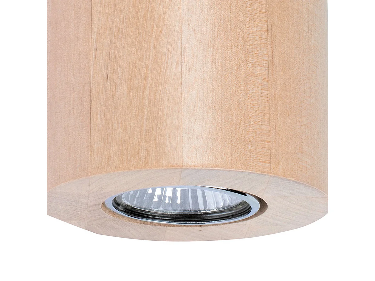 Candeeiro de Parede Gila, Castanho, 10x10x20 cm, EPIKASA