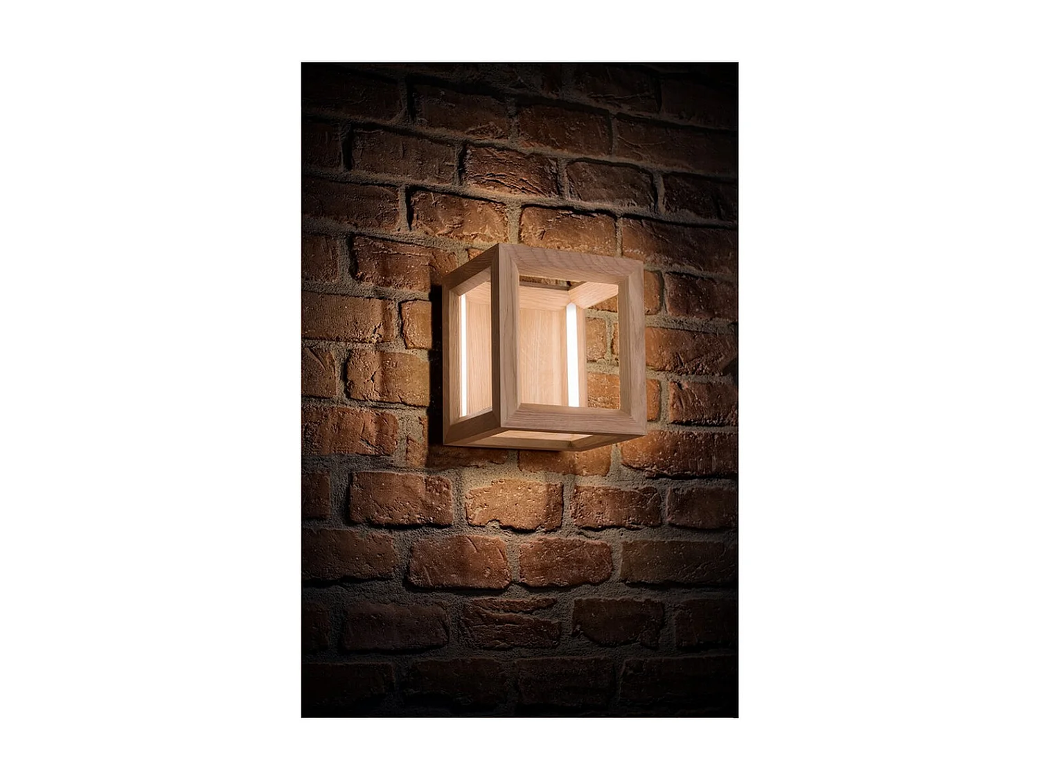 Applique Tietar, Marron, 19x20x22 cm, EPIKASA