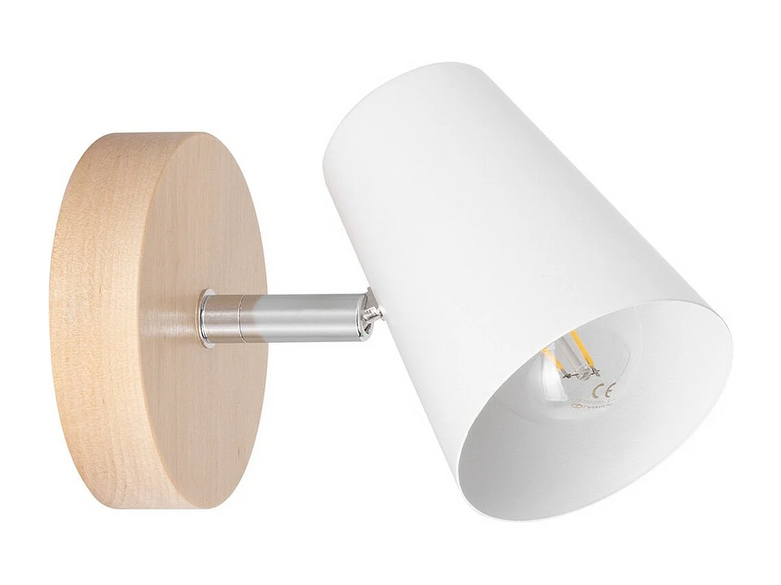 Candeeiro de Parede Anastasio, Castanho, 10x17x12,5 cm, EPIKASA